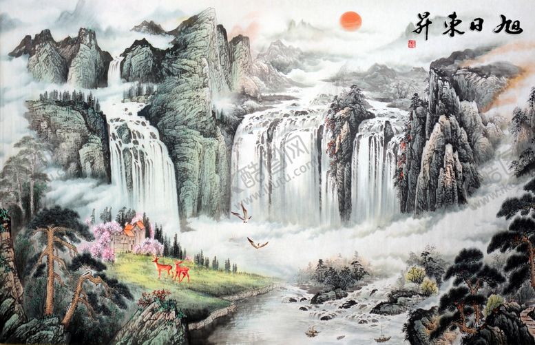 编号：92184909210638025037【酷图网】源文件下载-旭日东升