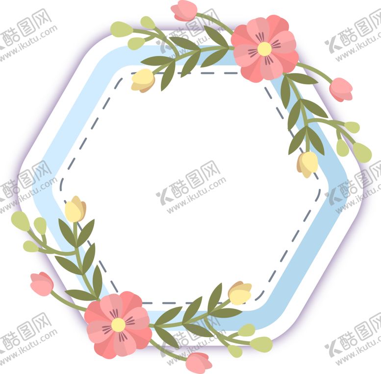 编号：53994801271449341129【酷图网】源文件下载-花朵标签免抠图