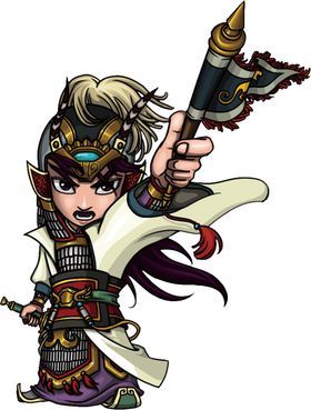 漫画人物插画合层