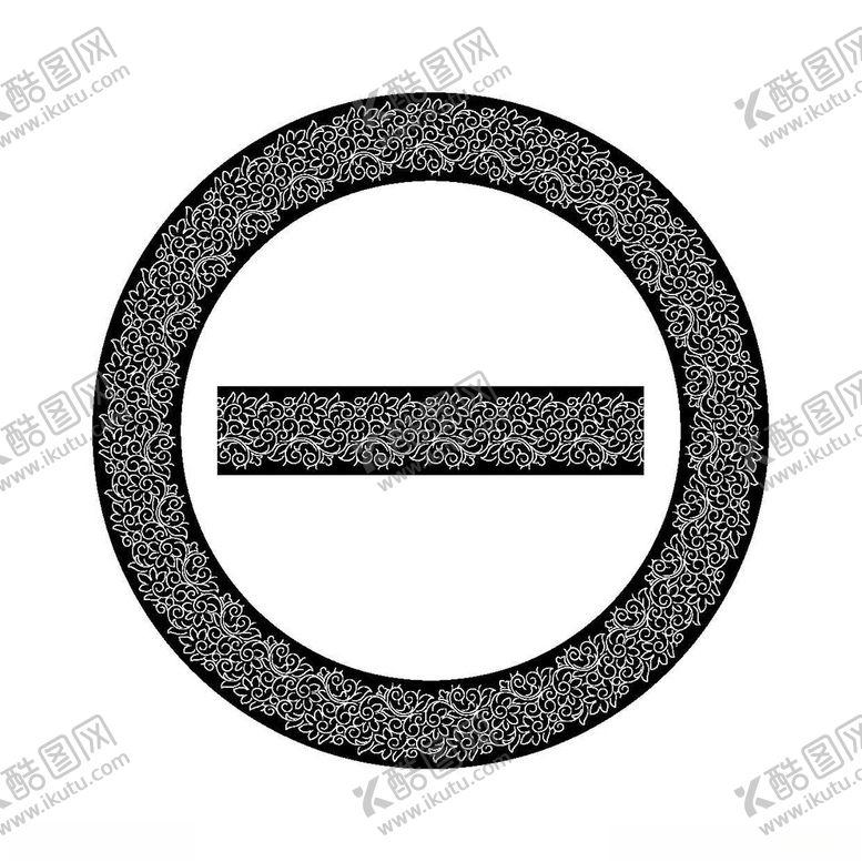 编号：37247002121427526647【酷图网】源文件下载-复古无缝黑白无缝边框