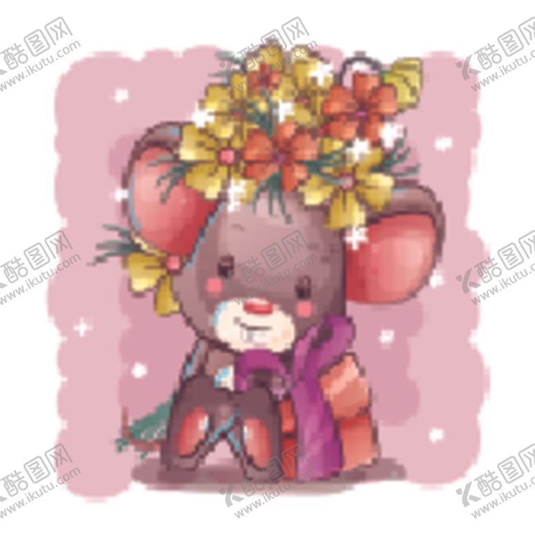 编号：64196510101536538346【酷图网】源文件下载-可爱卡通鼠