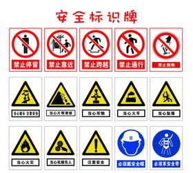 安全标识牌
