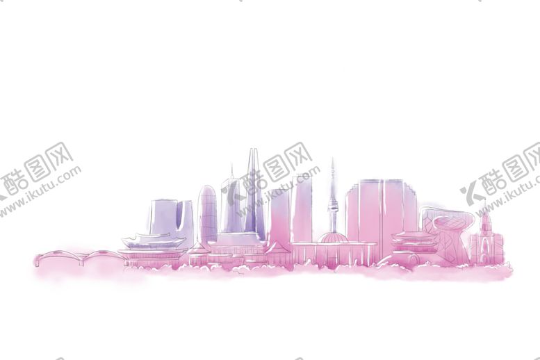 编号：63924710231552242768【酷图网】源文件下载-城市剪影
