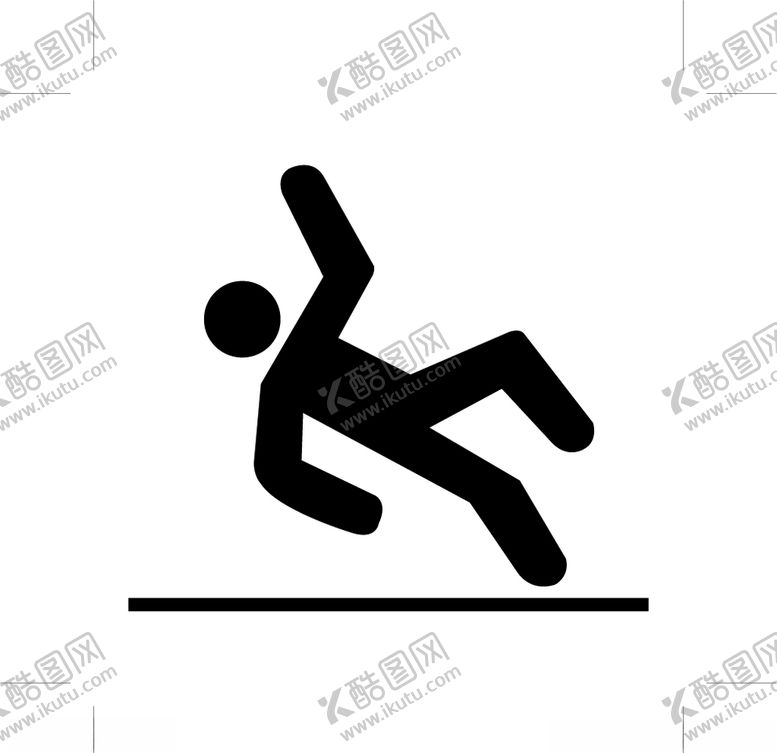 编号：78300310252005117511【酷图网】源文件下载-防滑倒图标