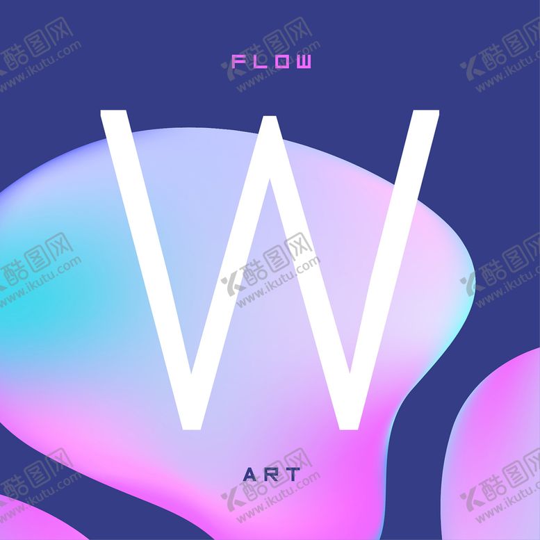编号：12965309142130518645【酷图网】源文件下载-流体渐变背景PSD分层素材底纹边框