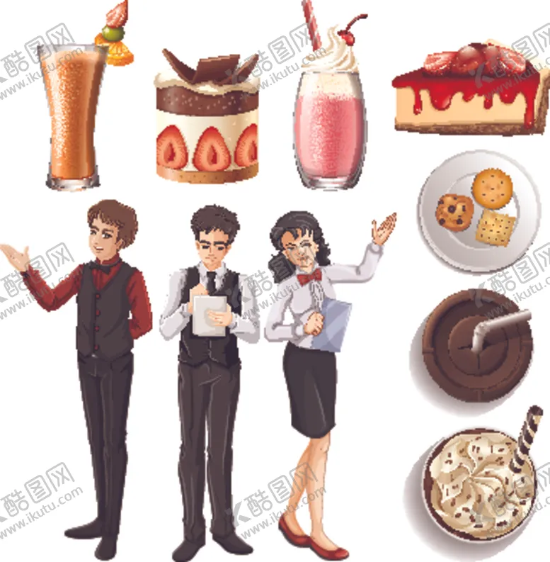 编号：95083709190112105134【酷图网】源文件下载-卡通厨师