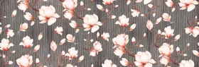 手绘水彩花