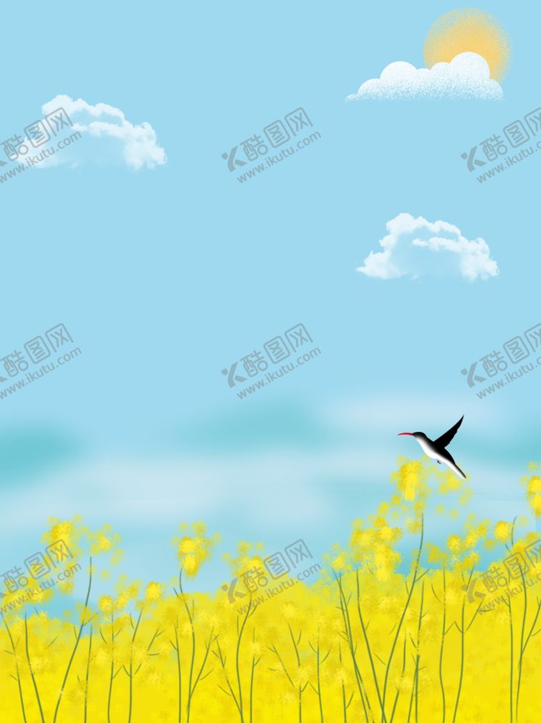 编号：64914610070742081948【酷图网】源文件下载-油菜花