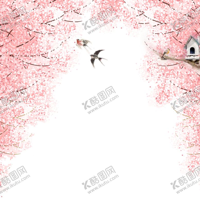 编号：96220510201852563453【酷图网】源文件下载-樱花创意绘画图案