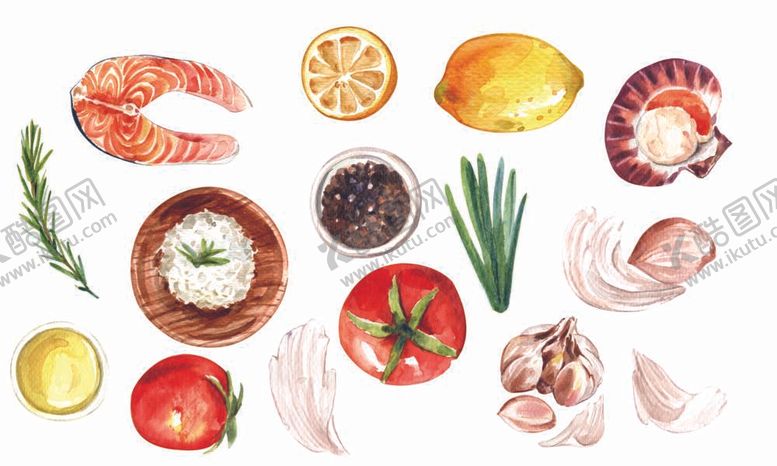 编号：94007812011547091447【酷图网】源文件下载-食物手绘