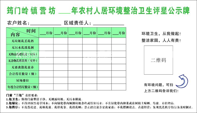 编号：64352510241359223100【酷图网】源文件下载-人居环境公示