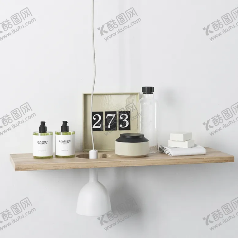 编号：30613302101144498241【酷图网】源文件下载-简约置物架