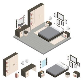 家居Ai矢量图片素材室内装潢