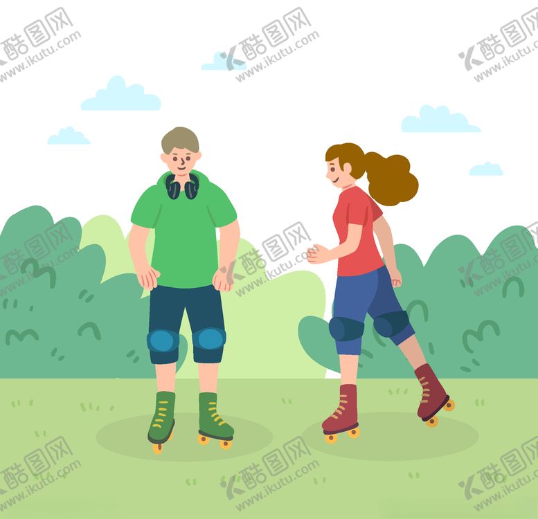 编号：49681005121722518664【酷图网】源文件下载-公园活动
