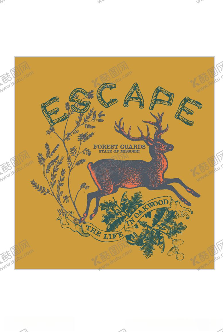 编号：25221010072337508055【酷图网】源文件下载-动物组合印花