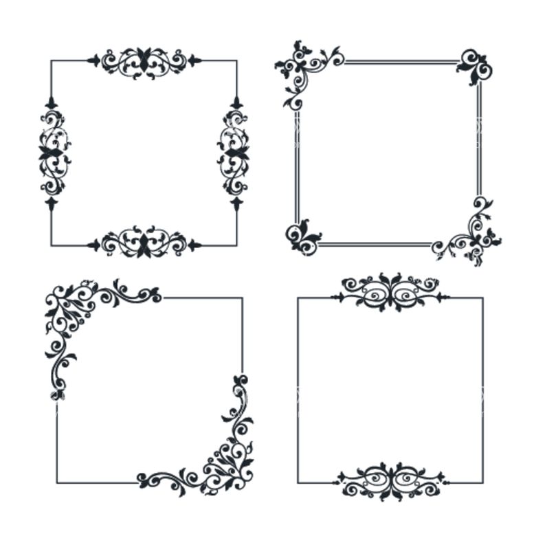 编号：58763111121207541618【酷图网】源文件下载-花纹 边框