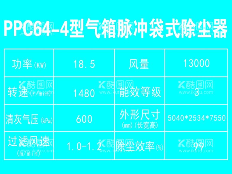 编号：24252712220428514199【酷图网】源文件下载-脉冲袋式除尘器机器标牌