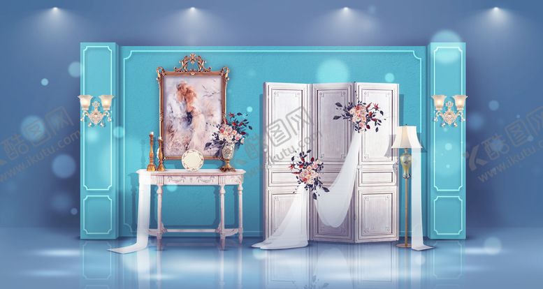 编号：27698710181733134185【酷图网】源文件下载-蒂芙尼蓝色婚礼