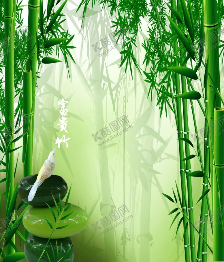 编号：10971709252221363357【酷图网】源文件下载-富贵竹竹子