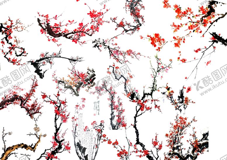 编号：65742210101939078798【酷图网】源文件下载-梅花