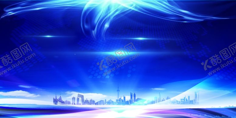 编号：52233709290801529053【酷图网】源文件下载-蓝色背景