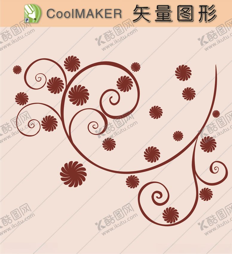 编号：20375606290036108492【酷图网】源文件下载-花草剪纸花草壁纸简洁手绘