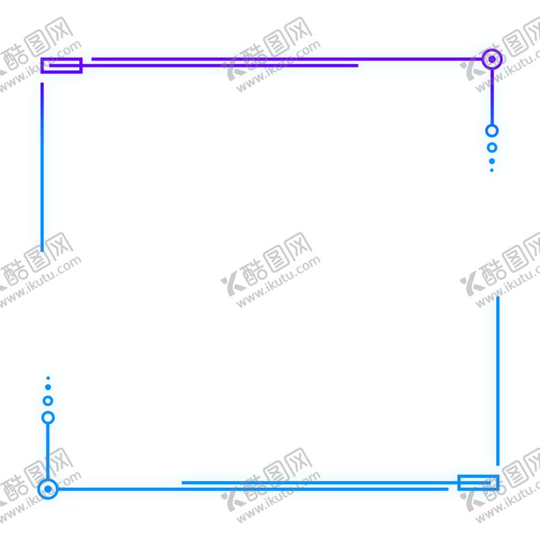 编号：66395501240048184809【酷图网】源文件下载-科技    边框    几何 