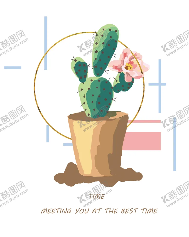 编号：98738706270608423030【酷图网】源文件下载-多肉植物装饰画