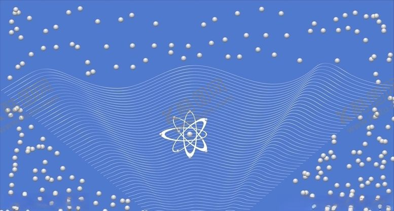 编号：92646606281747441287【酷图网】源文件下载-蓝底白色科技星球扇形线状素材