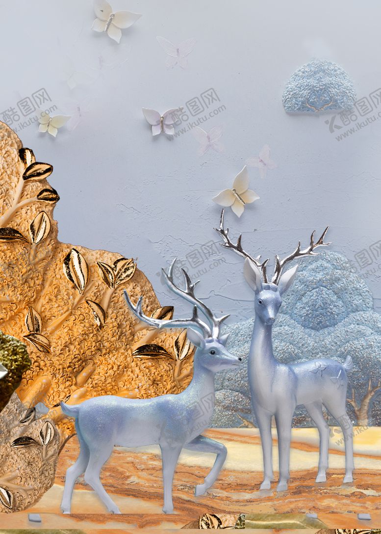 编号：46140710272205089482【酷图网】源文件下载-轻奢装饰画