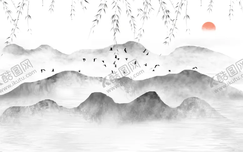 编号：93248709181806381096【酷图网】源文件下载-水墨山水