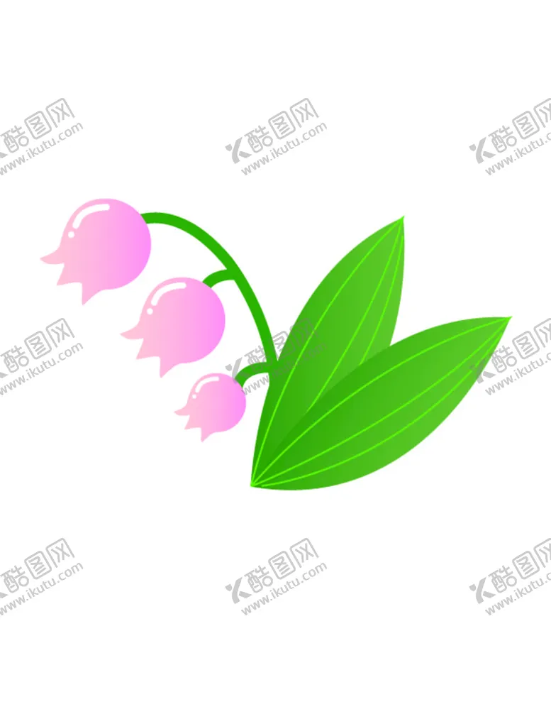 编号：27613909160212399036【酷图网】源文件下载-AI海报铃兰花卡通儿童素材