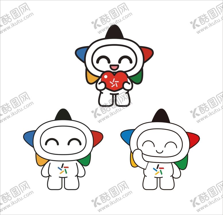 编号：93675809152340264509【酷图网】源文件下载-吉祥物   体彩标志物