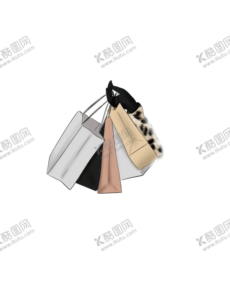 编号：24978506260716444676【酷图网】源文件下载-购物袋手提袋商店促销