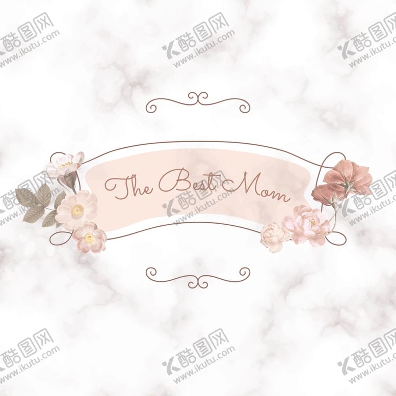 编号：48323910301641037166【酷图网】源文件下载-大理石鲜花背景