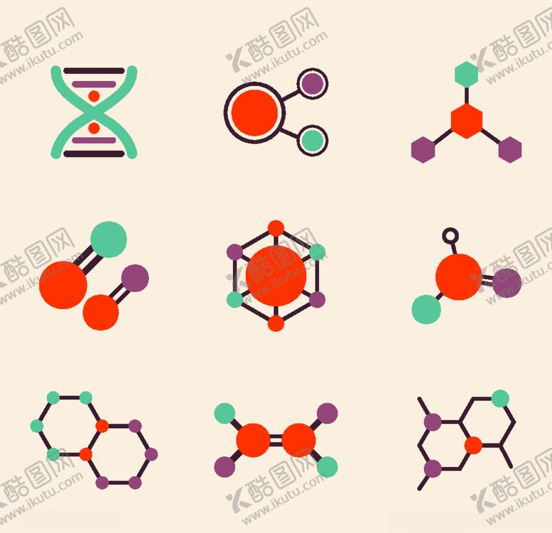 编号：27822310290042032917【酷图网】源文件下载-分子背景