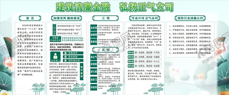 编号：37102405030725122000【酷图网】源文件下载-金融公司-清廉正司