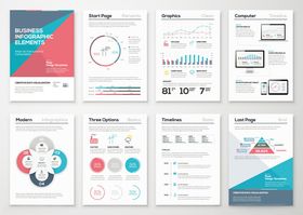 多彩商务PPT模板展示