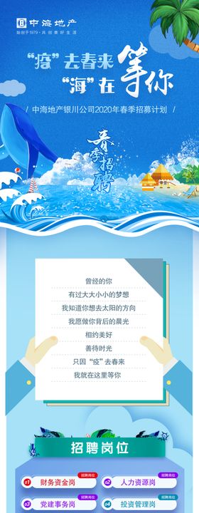招聘长图