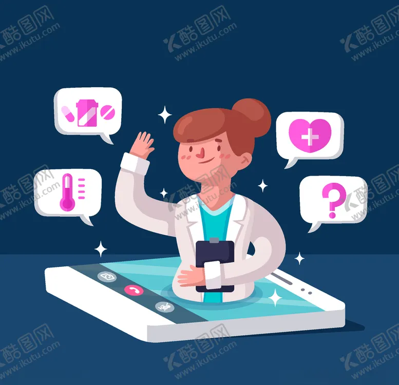 编号：89173203150823532264【酷图网】源文件下载-线上医疗