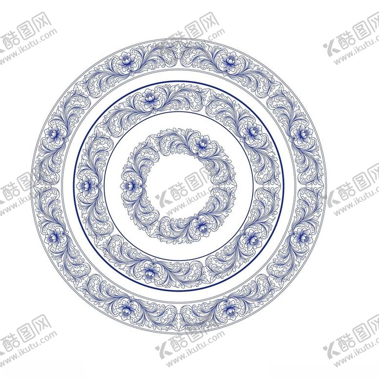 编号：81900105250228527858【酷图网】源文件下载-中国传统花纹花边花纹边框无缝
