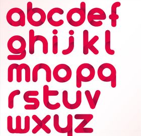 卡通字母