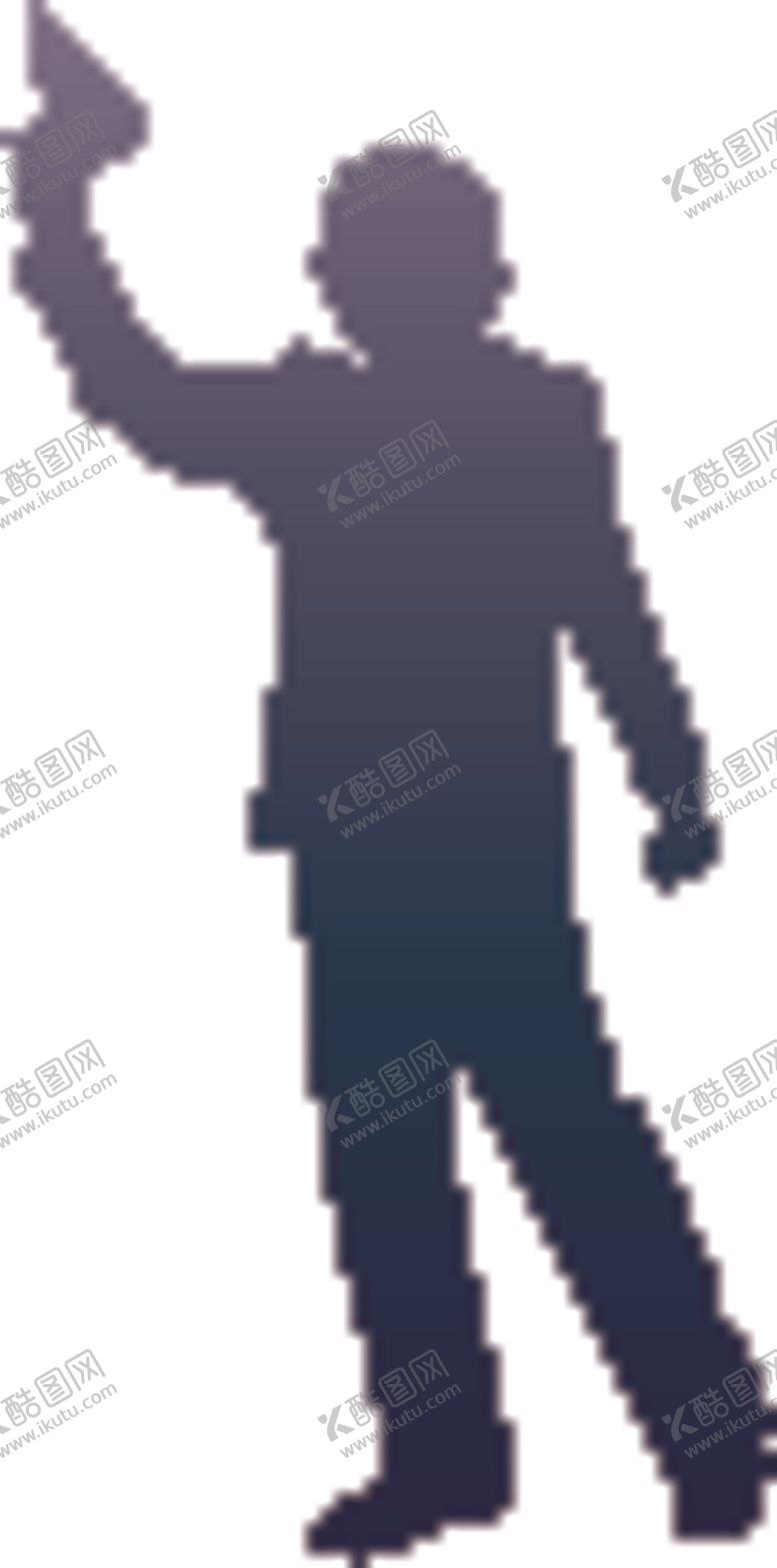 编号：32545809240056049682【酷图网】源文件下载-商业人物剪影