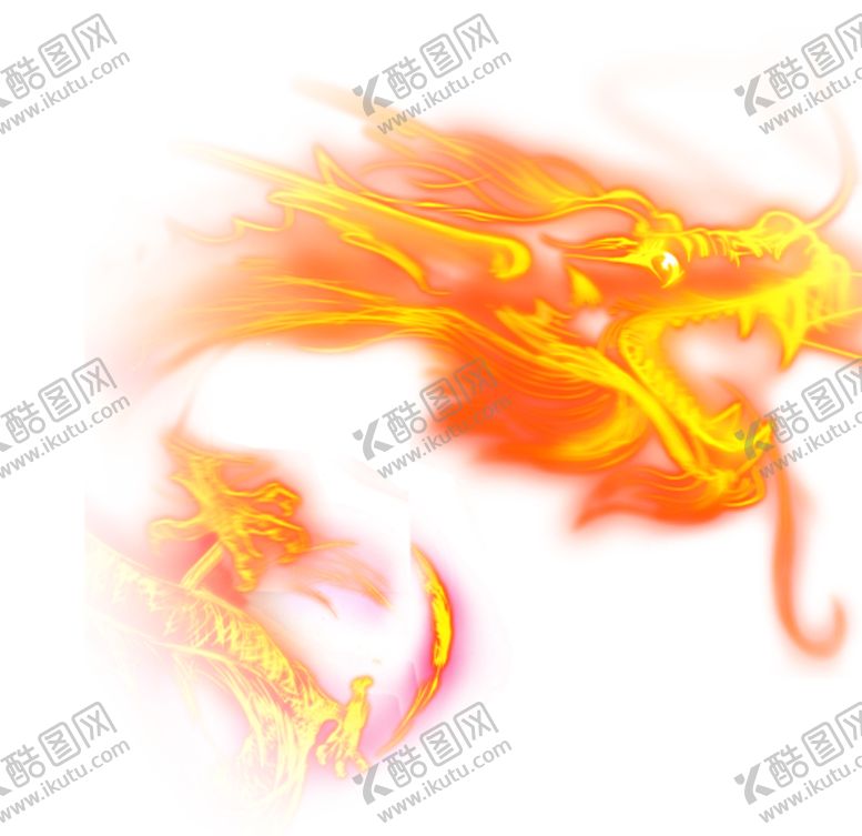 编号：58571105011447412839【酷图网】源文件下载-中国风金色龙元素