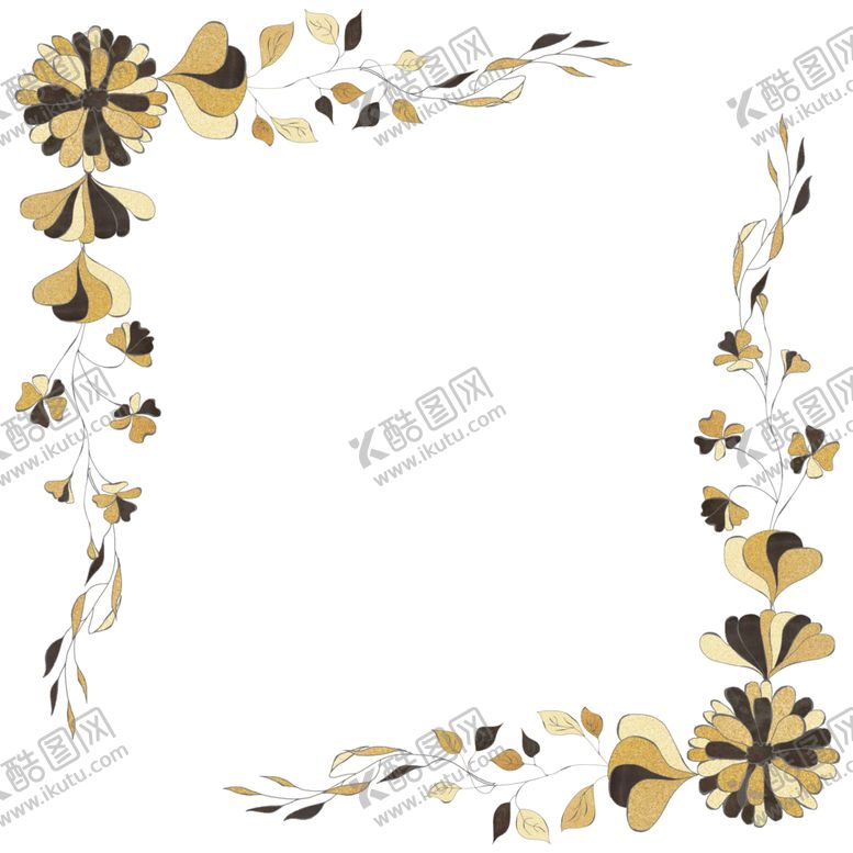 编号：69984805190447478318【酷图网】源文件下载-简约手绘花环