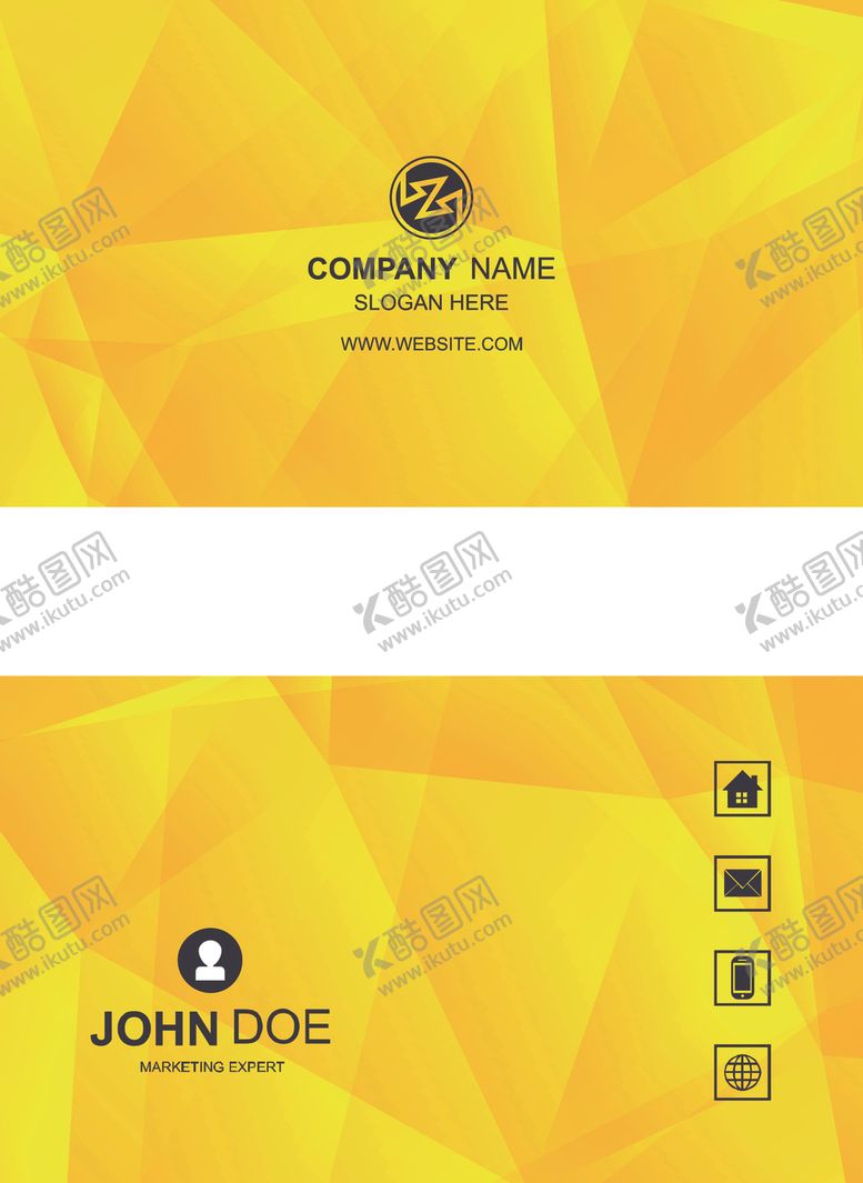 编号：44955409281039493268【酷图网】源文件下载-矢量名片模板