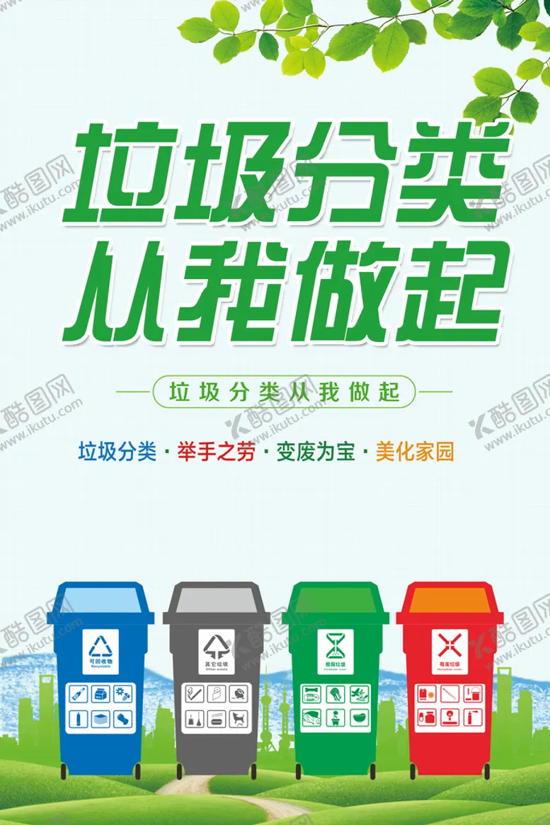 编号：36927109241900298361【酷图网】源文件下载-垃圾分类