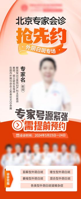 医疗专家会诊海报