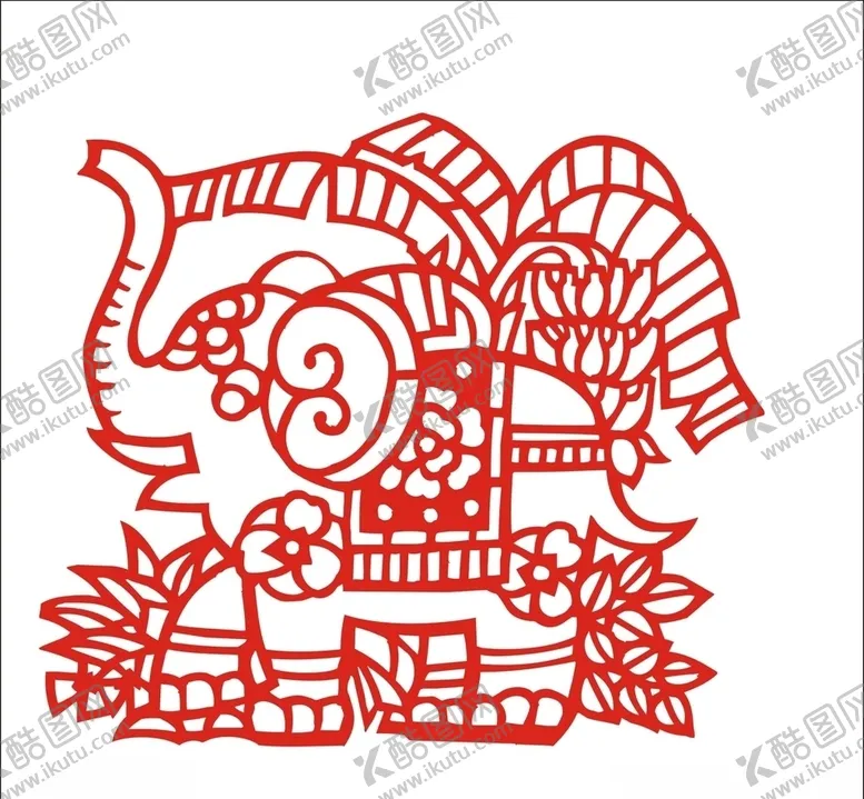 编号：98865506271837009049【酷图网】源文件下载-剪纸窗花