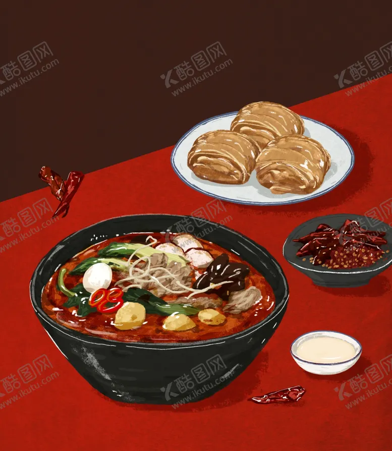 编号：63812702141622285710【酷图网】源文件下载-湘菜海报